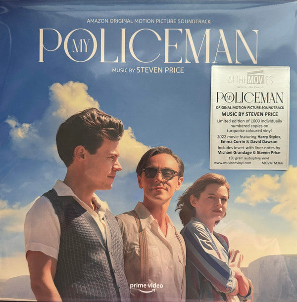 Steven Price : My Policeman (Amazon Original Motion Picture Soundtrack) (LP, Album, Ltd, tur)