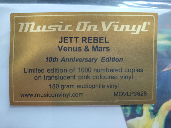 Jett Rebel : Venus & Mars (12", Album, Ltd, 180)