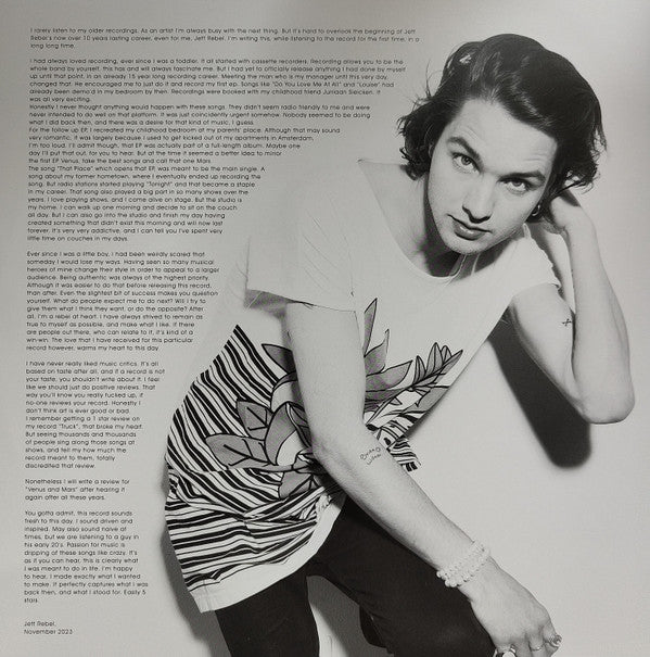 Jett Rebel : Venus & Mars (12", Album, Ltd, 180)