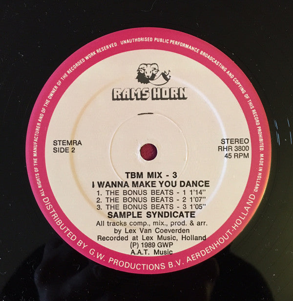 Sample Syndicate : TBM Mix 3 (12")