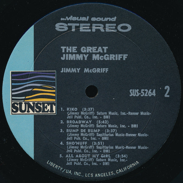 Jimmy McGriff : The Great Jimmy McGriff (LP, Comp)