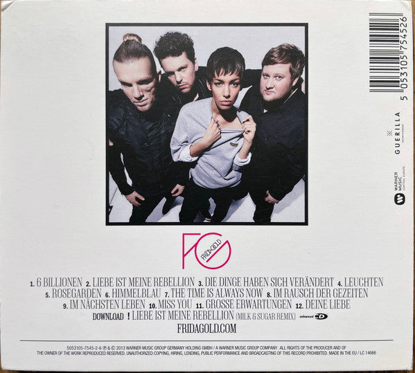 Frida Gold : Liebe Ist Meine Religion (CD, Album, Enh, Dig)