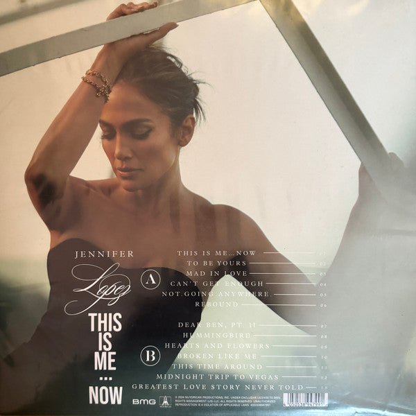 Jennifer Lopez : This Is Me...Now  (LP, Album, Gre)