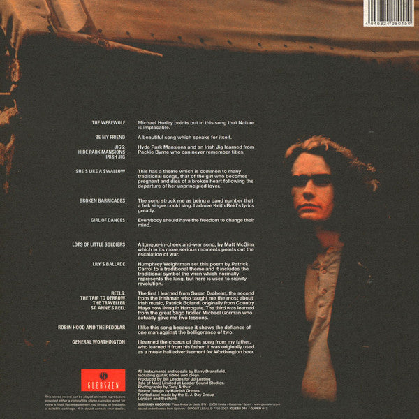 Barry Dransfield : Barry Dransfield (LP, Album, RE)