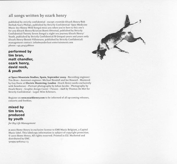 Ozark Henry : Hvelreki (CD, Album, Dig)