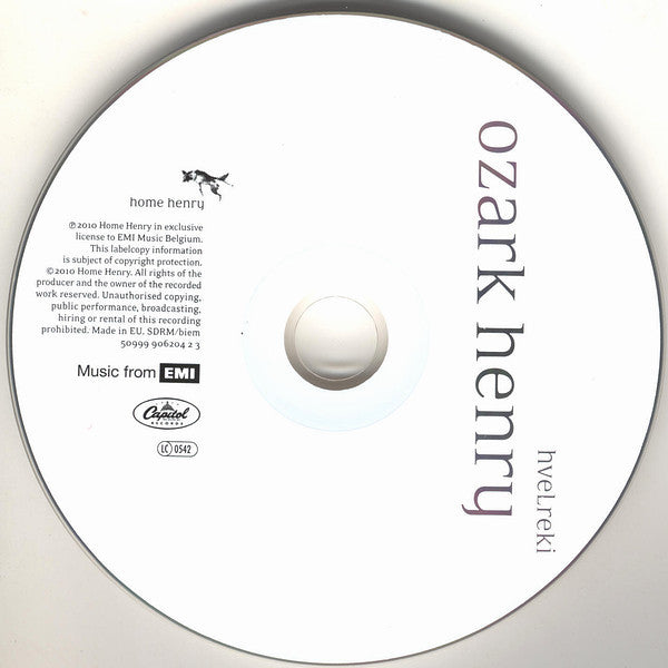 Ozark Henry : Hvelreki (CD, Album, Dig)