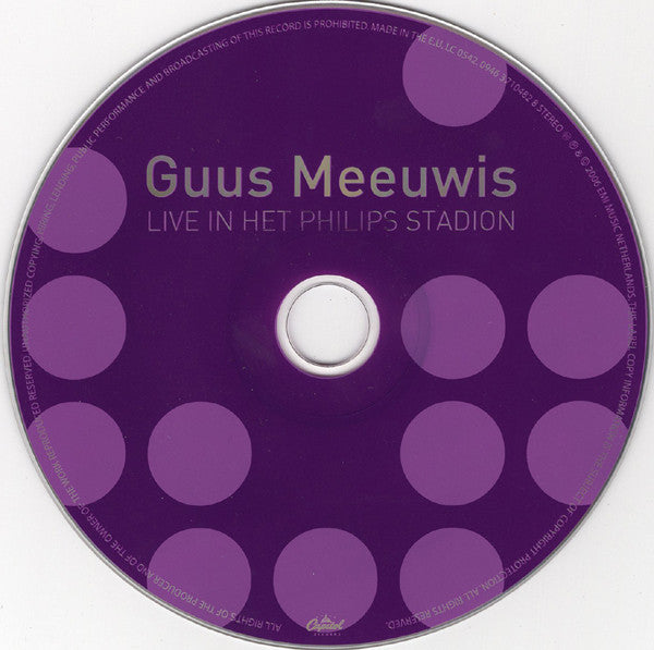Guus Meeuwis : Live In Het Philips Stadion (CD, Album)