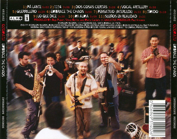 Ozomatli : Embrace The Chaos (CD, Album)