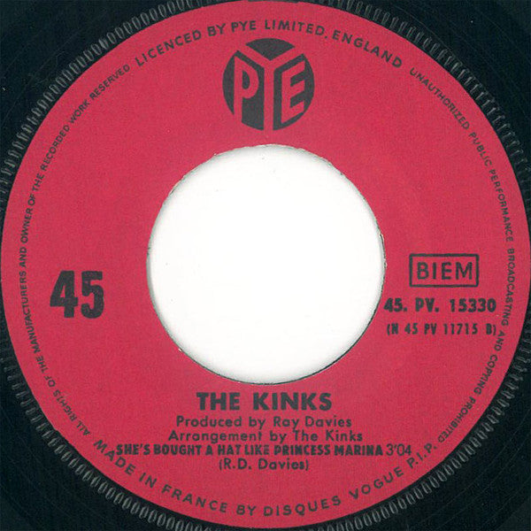 The Kinks : Victoria (7", Single)