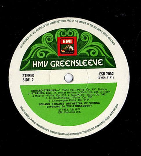 Willi Boskovsky, Wiener Johann Strauss Orchestra : Radetzky March - Music Of The Strauss Family (LP, Comp)