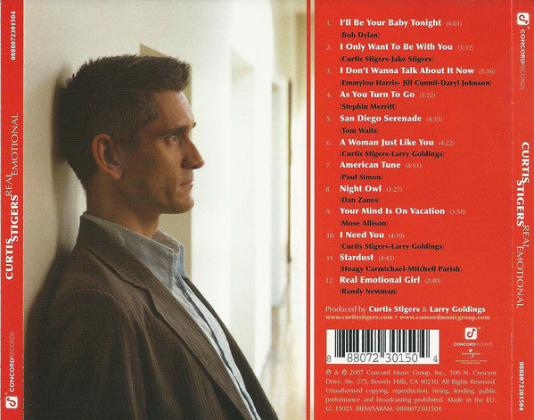 Curtis Stigers : Real Emotional (CD, Album)