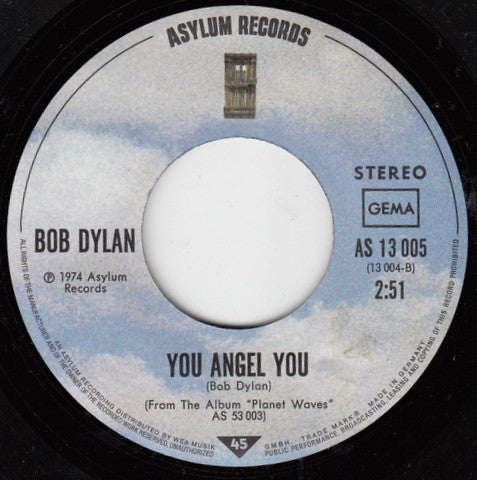 Bob Dylan : On A Night Like This (7", Single)