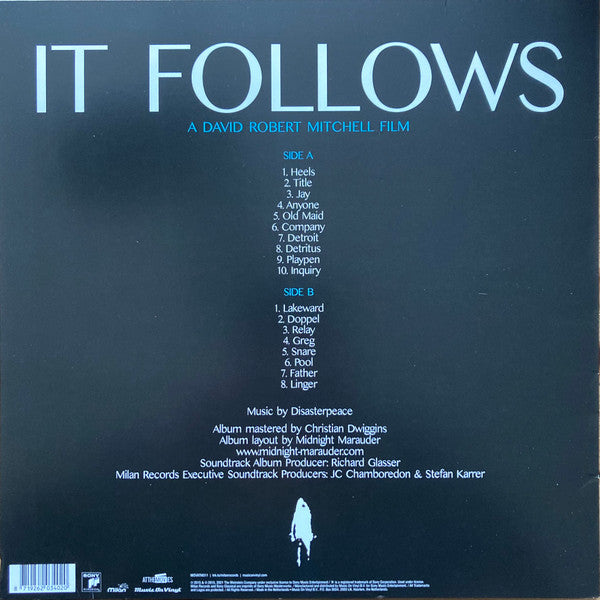 Disasterpeace : It Follows  (LP, Album, Ltd, Num, RE, Gre)