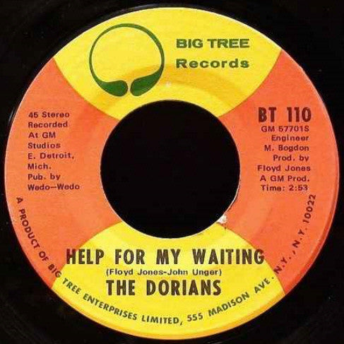 The Dorians : Means And Ways / Help For My Waiting (7", RE)