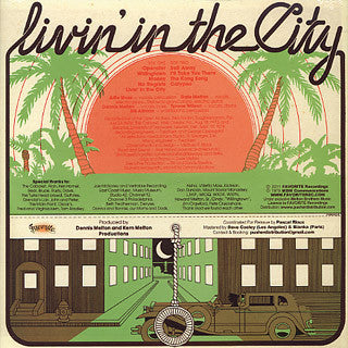 The Melton Brothers Band With Ms. Alfie Moss* : Livin' In The City (LP, Ltd, RE)