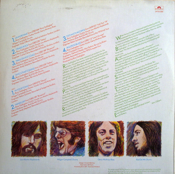 Rory Gallagher : The Story So Far (LP, Comp)