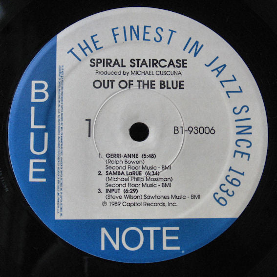 Out Of The Blue (3) : Spiral Staircase (LP, Album)