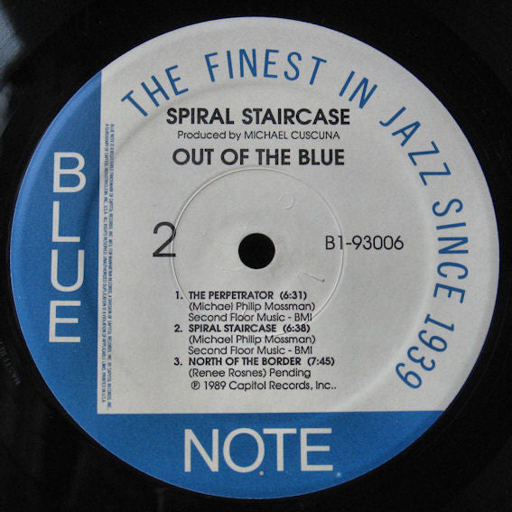 Out Of The Blue (3) : Spiral Staircase (LP, Album)