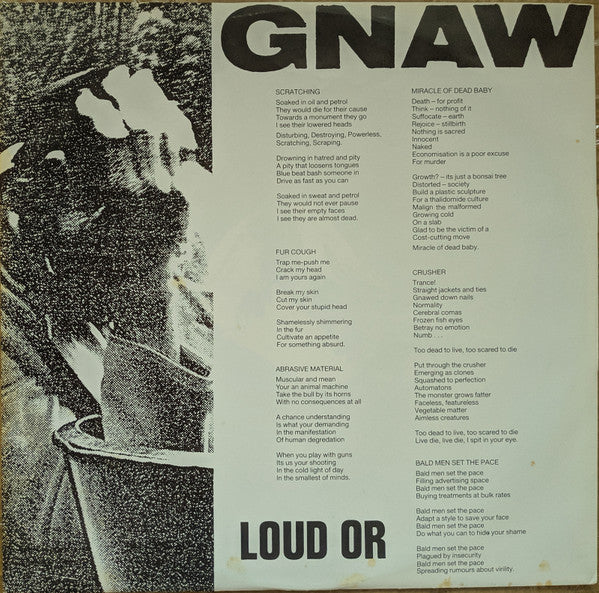 Nerve Rack : Gnaw (LP, Album)