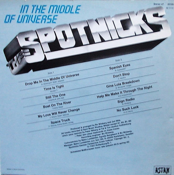The Spotnicks : In The Middle Of Universe (LP, Album)