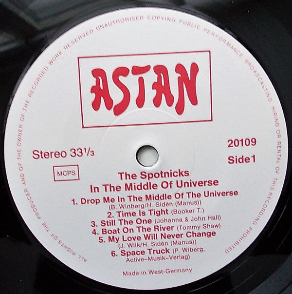 The Spotnicks : In The Middle Of Universe (LP, Album)