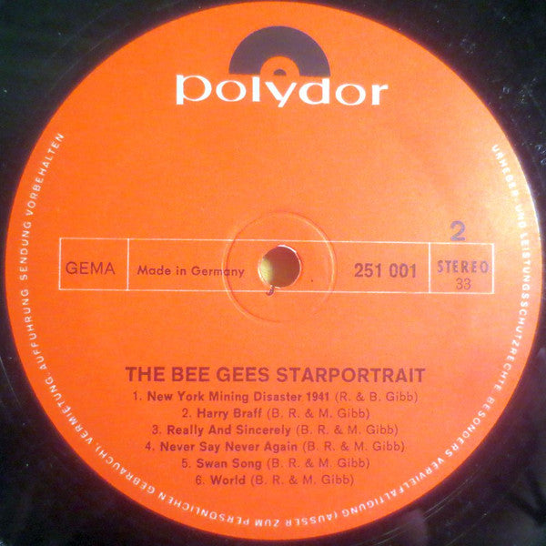 Bee Gees : Starportrait International (2xLP, Comp + Box)