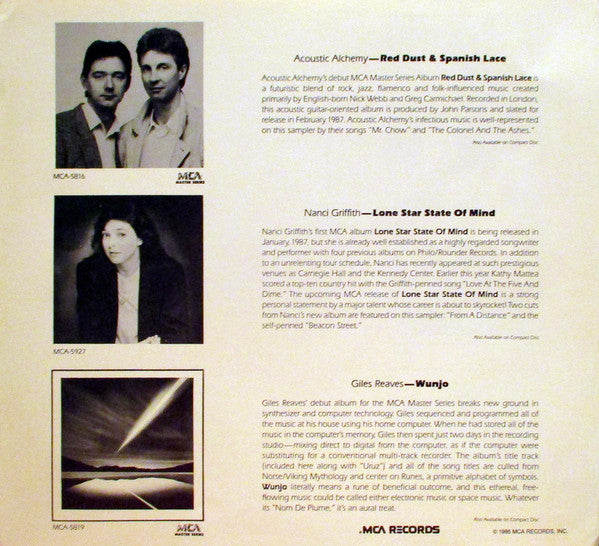 Various : You Can't Resist It: New Edge Music Sampler (LP, Promo, Smplr)