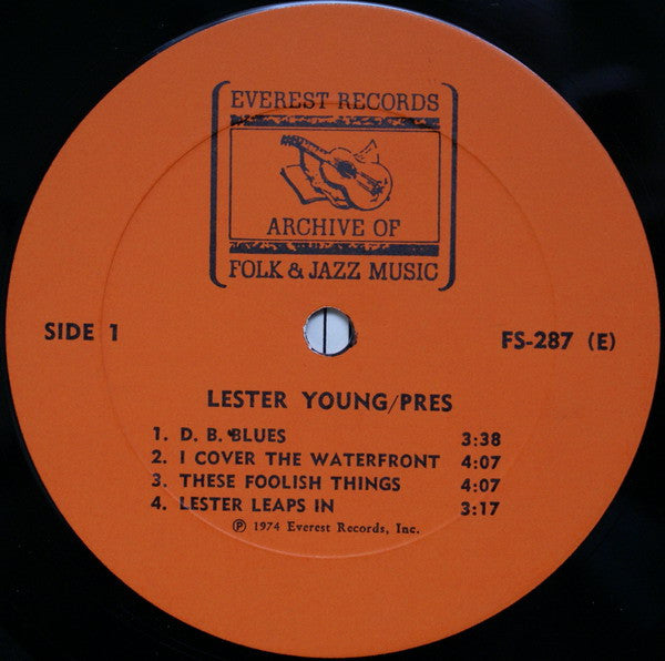 Lester Young : Pres (LP, Album)