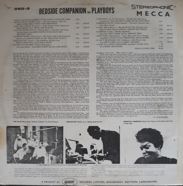 Various : Percussion For Playboys (LP, Comp)