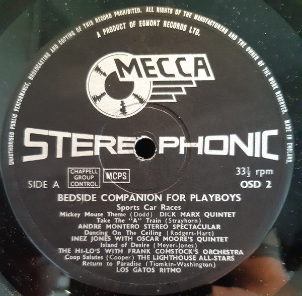 Various : Percussion For Playboys (LP, Comp)