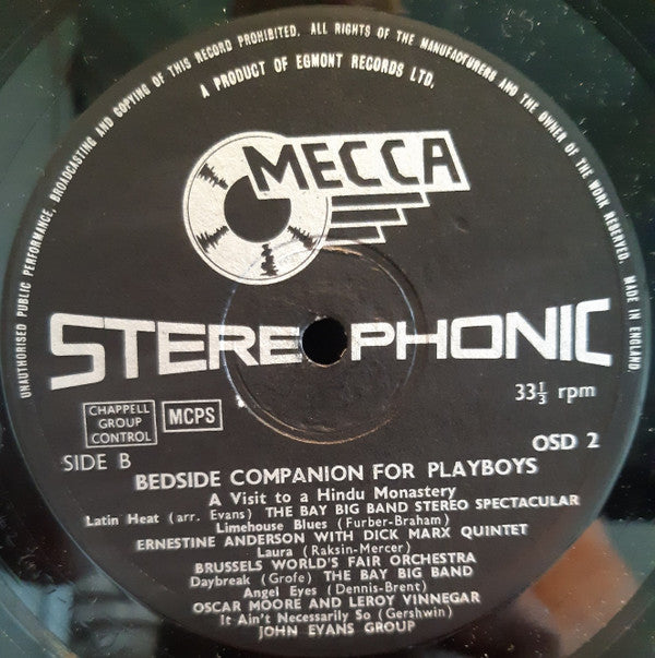 Various : Percussion For Playboys (LP, Comp)