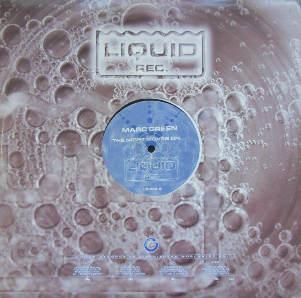 Marc Green : The Night Moves On (12")