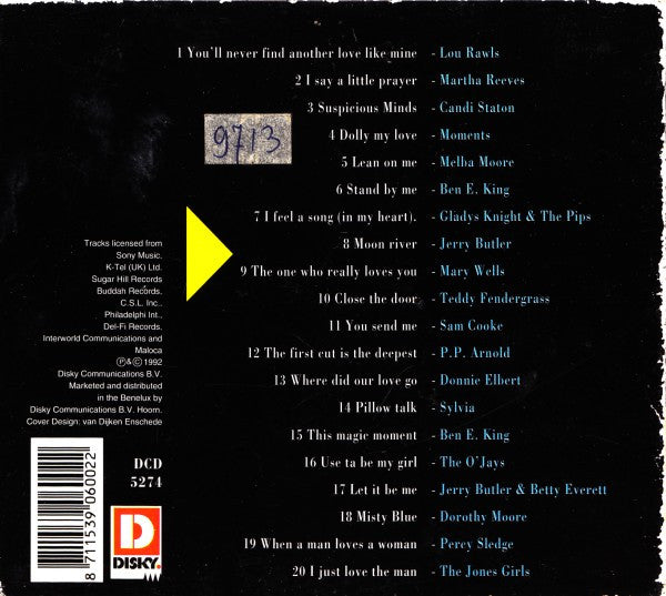 Various : Soul For Lovers (CD, Comp)