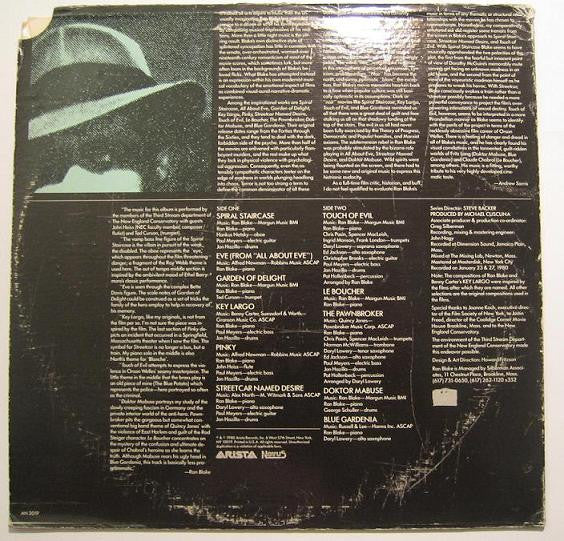 Ran Blake : Film Noir (LP, Album, Hub)