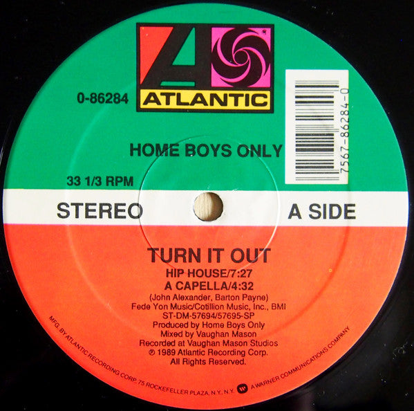 Home Boys Only : Turn It Out (12")