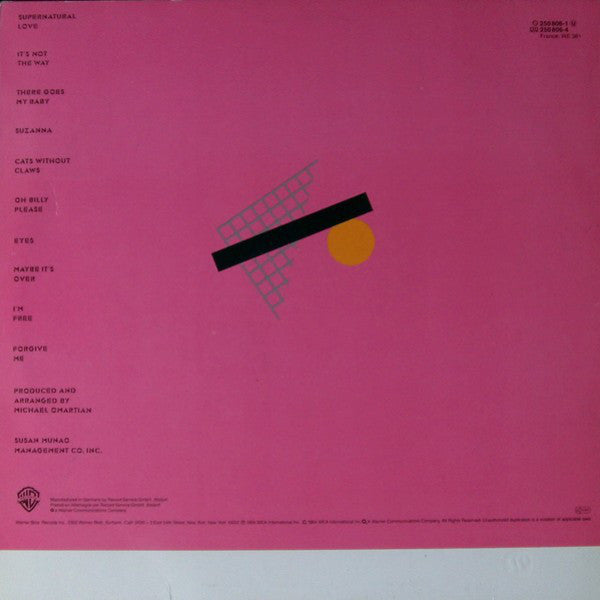 Donna Summer : Cats Without Claws (LP, Album)