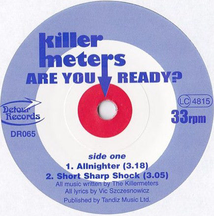 The Killermeters : Are You Ready? (7", EP)