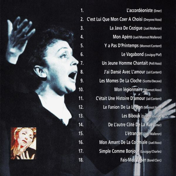 Edith Piaf : Edith Piaf (CD, Comp)