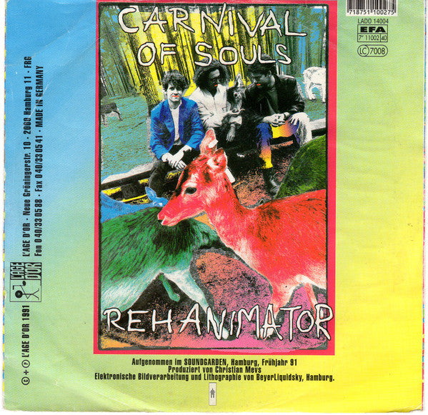 Carnival Of Souls / Alter-Natives : Rehanimator / Jellyfish Rise (7")