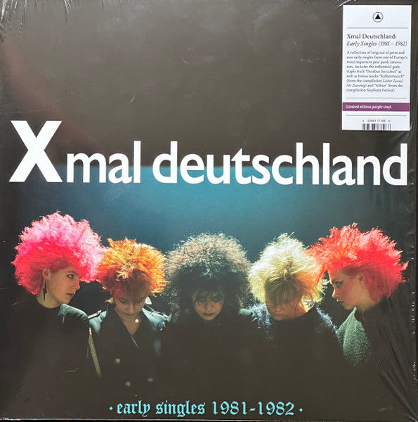 Xmal Deutschland* : Early Singles (1981 - 1982) (LP, Comp, Ltd, RM, Pur)