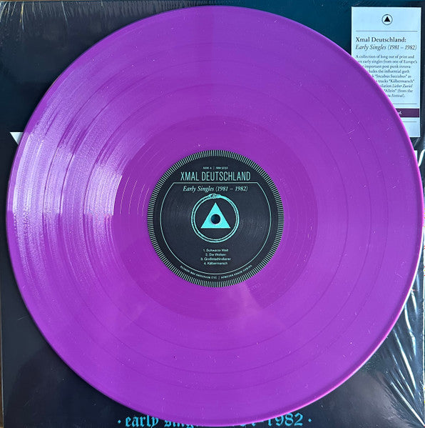 Xmal Deutschland* : Early Singles (1981 - 1982) (LP, Comp, Ltd, RM, Pur)