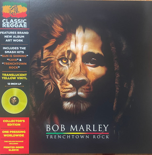 Bob Marley : Trenchtown Rock (LP, Album, Comp, Ltd, Yel)