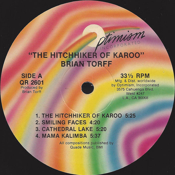 Brian Torff : Hitchhiker Of Karoo (LP, Album)