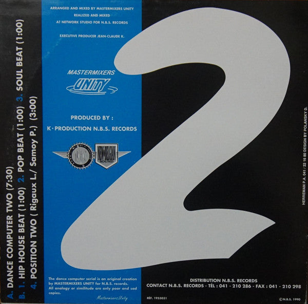 Mastermixers Unity : Dance Computer Two (12", RE)