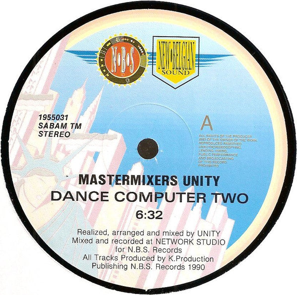 Mastermixers Unity : Dance Computer Two (12", RE)
