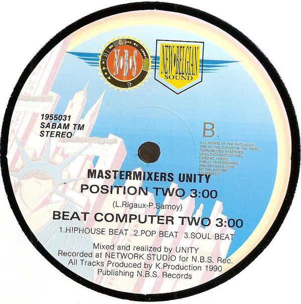 Mastermixers Unity : Dance Computer Two (12", RE)