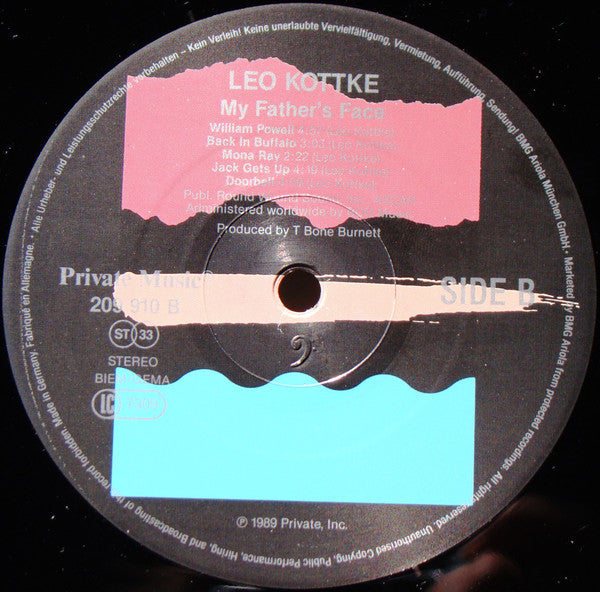Leo Kottke : My Father's Face (LP, Album)