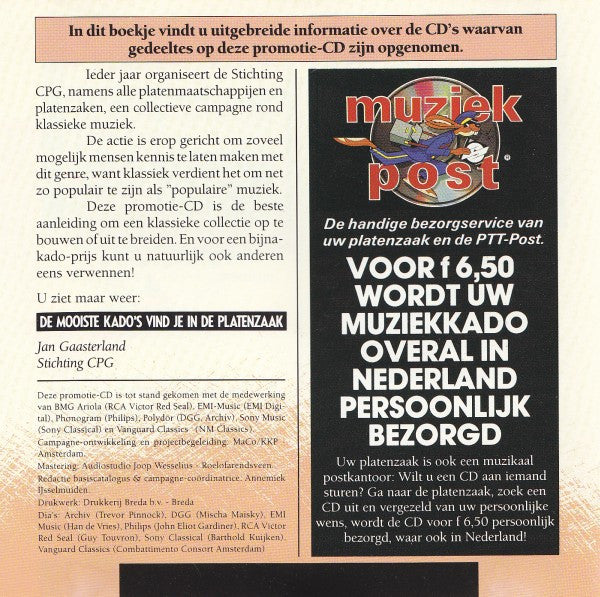 Various : Aangenaam... Barok '92 (CD, Comp)