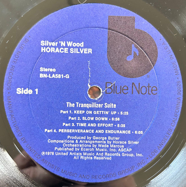 Horace Silver : Silver 'N Wood (LP, Album)