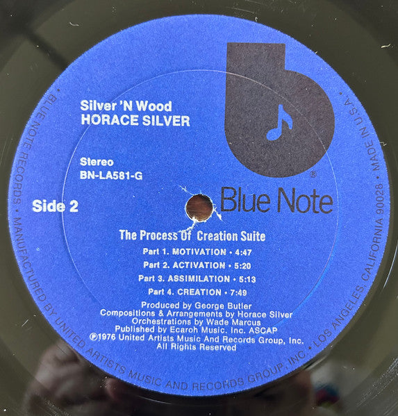 Horace Silver : Silver 'N Wood (LP, Album)